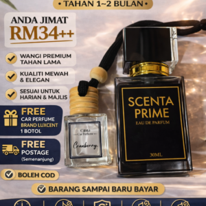 1 BOTOL TRIAL SCENTA HIM 30ML