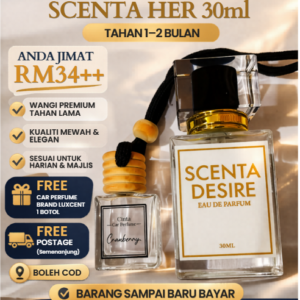1 BOTOL TRIAL SCENTA HER 30ML