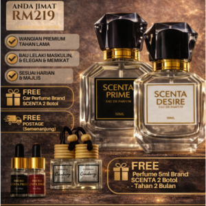 1 COUPLE SCENTA 50ML (2BOTOL)